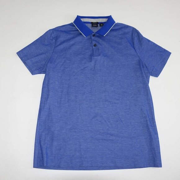 Hugo Boss Men's Piket Regular Fit Polo Shirt Large Short Sleeves Blue L - Picture 1 of 7